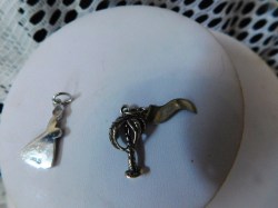 silver charm bracelet 7 ss e